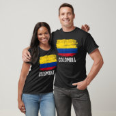  Colombia vlag voor Colombiaans T-shirt (Unisex)