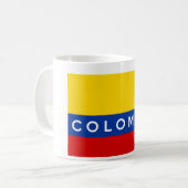 colombia - vlaggenland - naam koffiemok (Voorkant links)