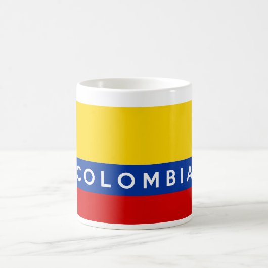 colombia - vlaggenland - naam koffiemok (Center)