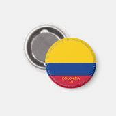 Colombia Vlagmagneet Magneet (Voorkant / Achterkant)