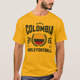 Colombia Voetbal 2026 T-shirt