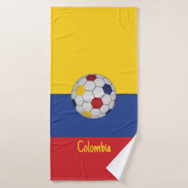 Colombia Voetbal Badhanddoek