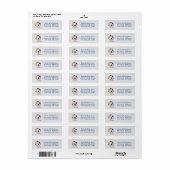 Colombia Voetbal Etiket (Full Sheet)