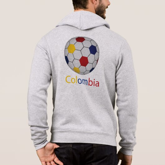 Colombia Voetbal Hoodie (Achterkant)