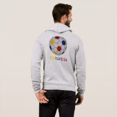 Colombia Voetbal Hoodie (Achterkant volledig)