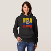 Colombia Voetbal Hoodie (Voorkant volledig)