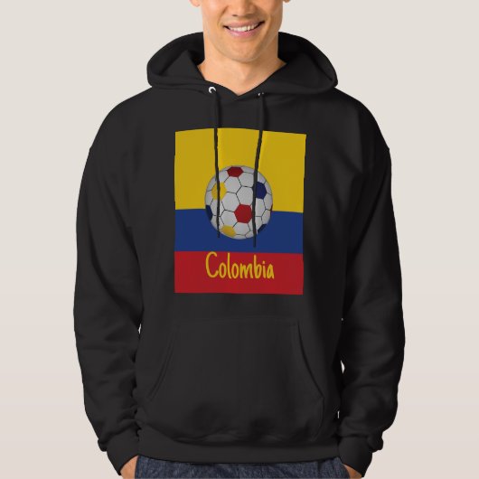 Colombia Voetbal Hoodie (Voorkant)