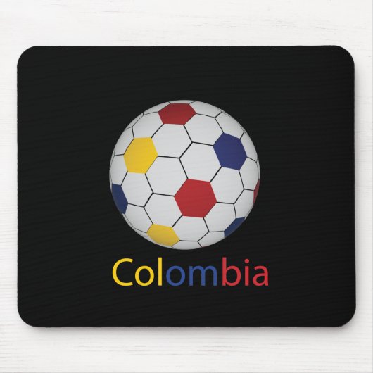 Colombia Voetbal Muismat (Voorkant)