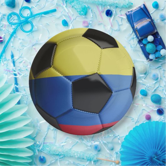 Colombia-Voetbal Papieren Bordje (Feest)