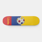 Colombia Voetbal Persoonlijk Skateboard (Horizontaal)