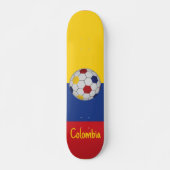 Colombia Voetbal Persoonlijk Skateboard (Voorkant)