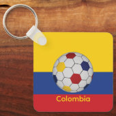 Colombia Voetbal Sleutelhanger (Voorkant)