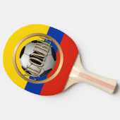 Colombia Voetbal Tafeltennisbatje (Zijkant)