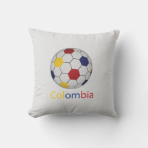 Colombia Voetbal Worp Kussen