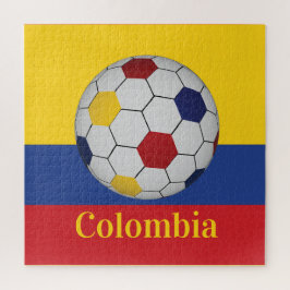 Colombia Voetbalposter Legpuzzel