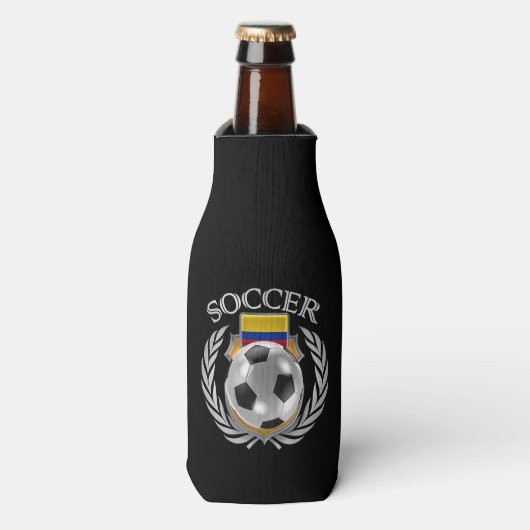 Colombia Voettuig Soccer 2016 Flesjeskoeler (Fles Voorkant)