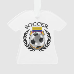 Colombia Voettuig Soccer 2016 Ornament