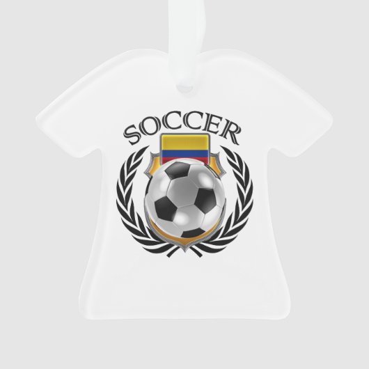 Colombia Voettuig Soccer 2016 Ornament (voorkant)