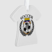 Colombia Voettuig Soccer 2016 Ornament (voorkant)