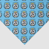 Colombia Voettuig Soccer 2016 Tissuepapier (Detail)