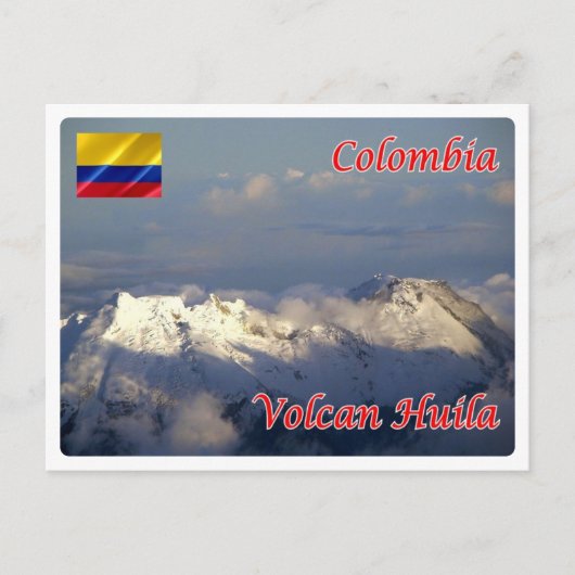 Colombia - Volcan Huila - Briefkaart (Voorkant)