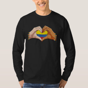 Colombia Vrouwen Mannen Patriottische Colombiaanse T-shirt