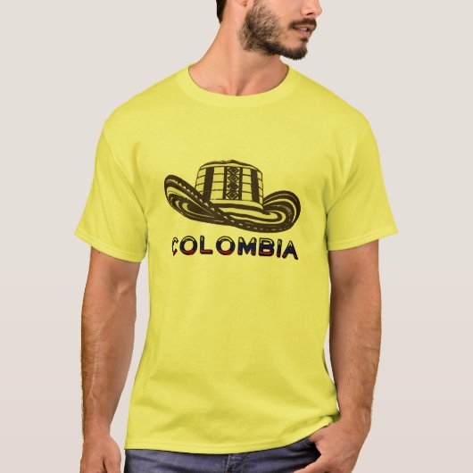 Colombia Vueltiao Sombrero tee T-shirt (Voorkant)