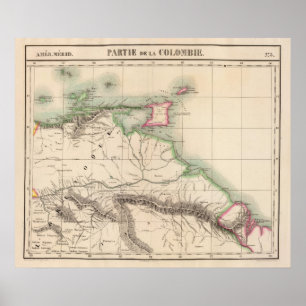 Colombia, Zuid-Amerika 3 Poster