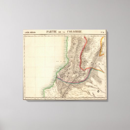 Colombia, Zuid-Amerika 4 Canvas Afdruk (Voorkant)