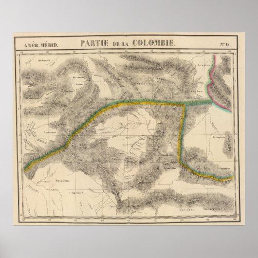 Colombia, Zuid-Amerika 6 Poster (Voorkant)