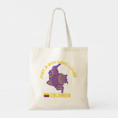 Colombia Zuid-Amerika Tote Bag (Achterkant)