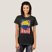 Colombiaans-Amerikaanse Grown Patriot Colombia Fla T-shirt (Voorkant volledig)