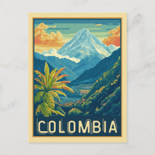 Colombiaans Berglandschap Briefkaart