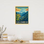 Colombiaans berglandschap poster (Keuken)