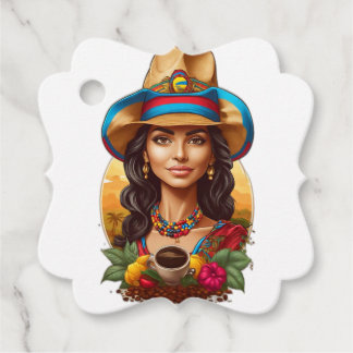 Colombiaans Brewscape: unieke koffie-infused Bedankjes Labels