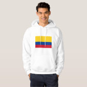 colombiaans en trotse mannen snoepjes hoodie (Voorkant volledig)