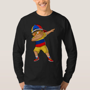 Colombiaans jongetje Colombia Kind Patriotisme Roo T-shirt