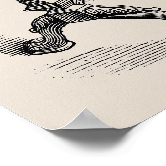  Colombiaans letterdruk poster (Hoek)