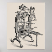 Colombiaans letterdruk poster (Voorkant)