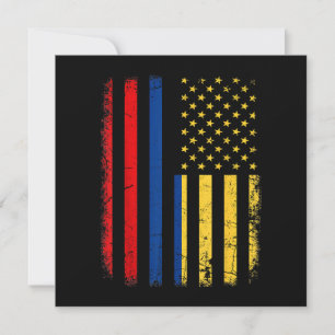 Colombiaanse Amerikaanse vlag Colombiaanse roots C Kaart