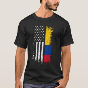 Colombiaanse Amerikaanse Vlag Hoodie - Pride Colom T-shirt