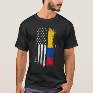 Colombiaanse Amerikaanse Vlag Hoodie - Pride Colom T-shirt
