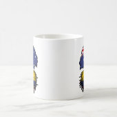 Colombiaanse Australische Australiër - boomstammen Koffiemok (Center)