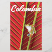 Colombiaanse bokikkervisposter briefpapier (Voorkant)