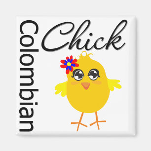 Colombiaanse Chick Magneet