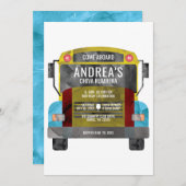 Colombiaanse Chiva Rumbera Pachangera Feestbus Kaart (Voorkant / Achterkant)