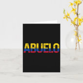 Colombiaanse Flag Pride Colombia Vaderdag Kaart (Gele Bloem)