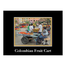 Colombiaanse fruitkart