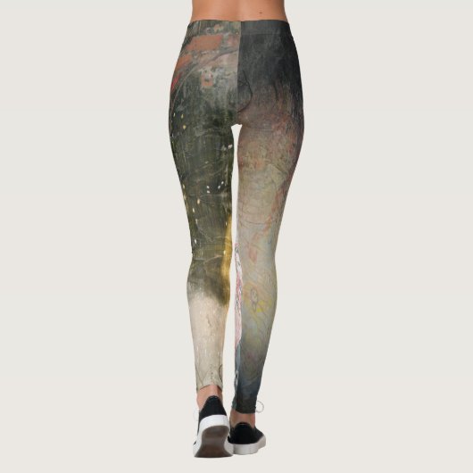 Colombiaanse graffiti leggings (Achterkant)