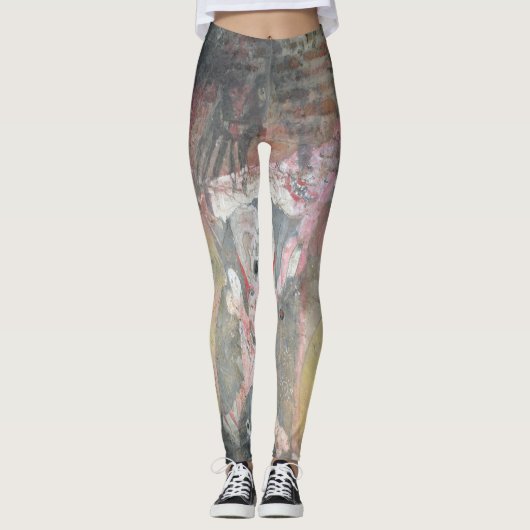 Colombiaanse graffiti leggings (Voorkant)